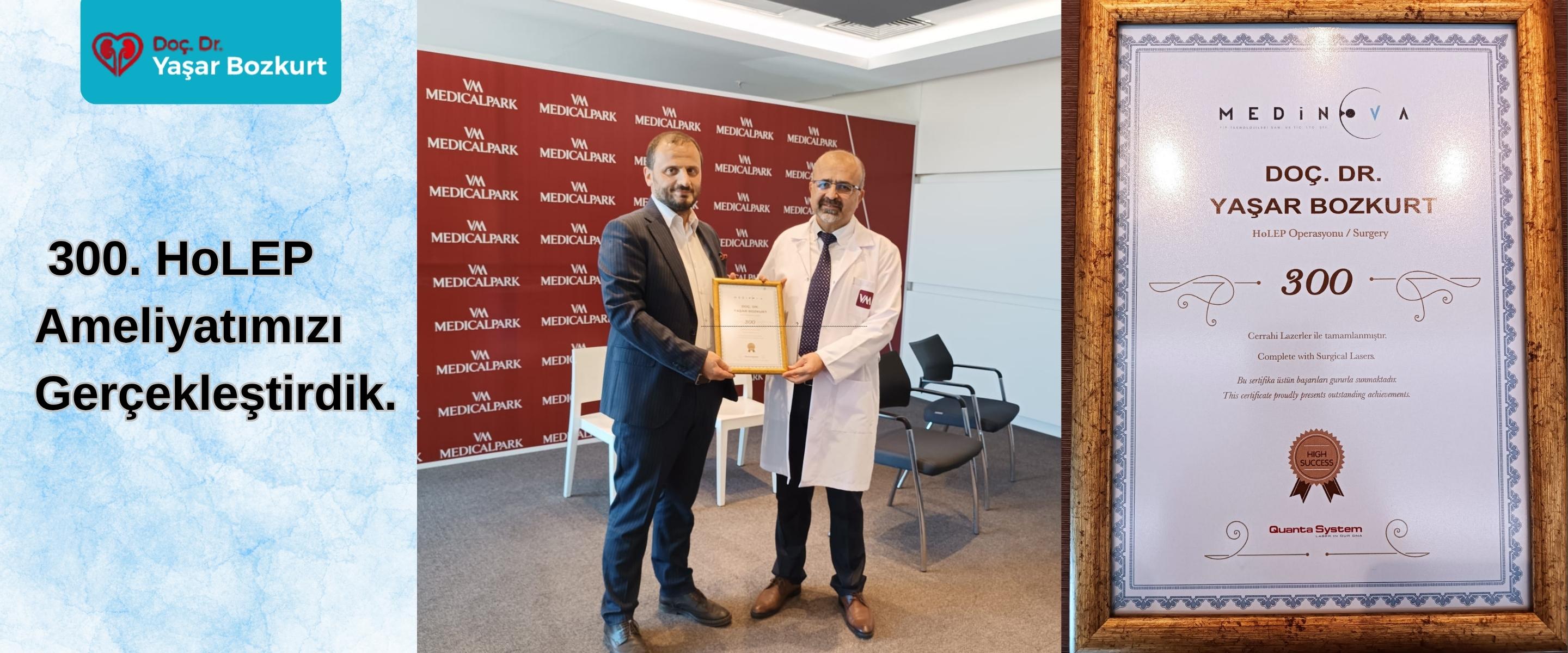 300. HoLEP Ameliyatı - Robotik Cerrahi Teknolojisi