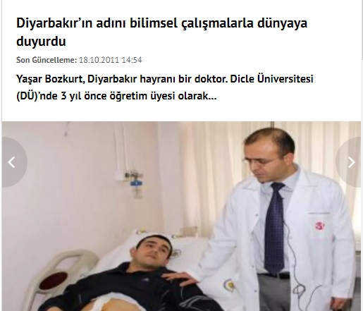 Doç. Dr. Yaşar Bozkurt Diyarbakır